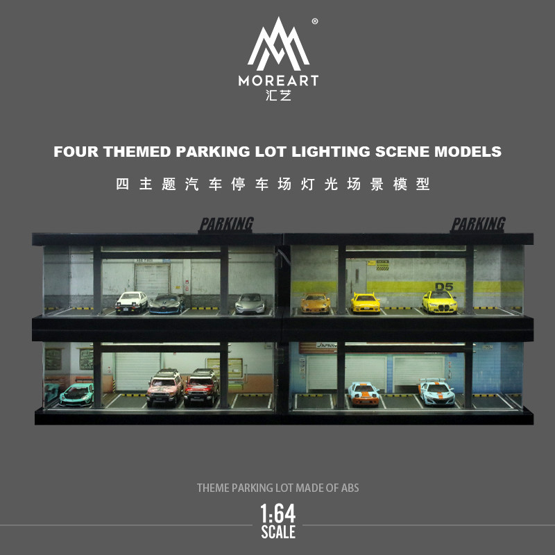 1:64 Model Kit Garasi Tempat P - Model Kit Cars ulasan dan harga