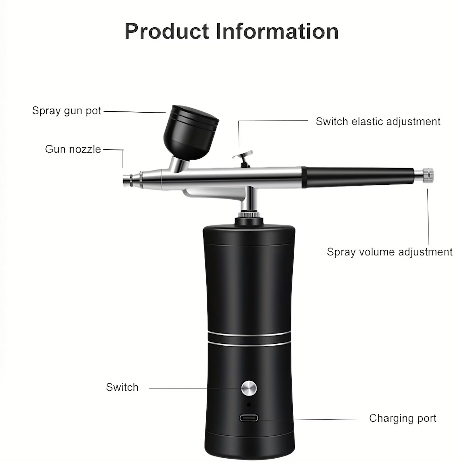 Kit Airbrush Dengan Kompresor  - Airbrush Compressor Kit ulasan dan harga