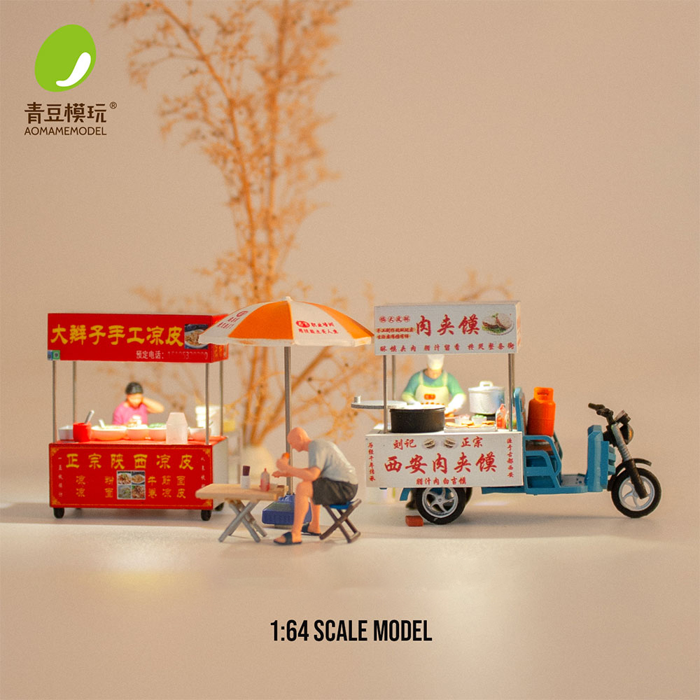 1/64 Model Kit Pasar Malam - M - Model Kit Diorama ulasan dan harga