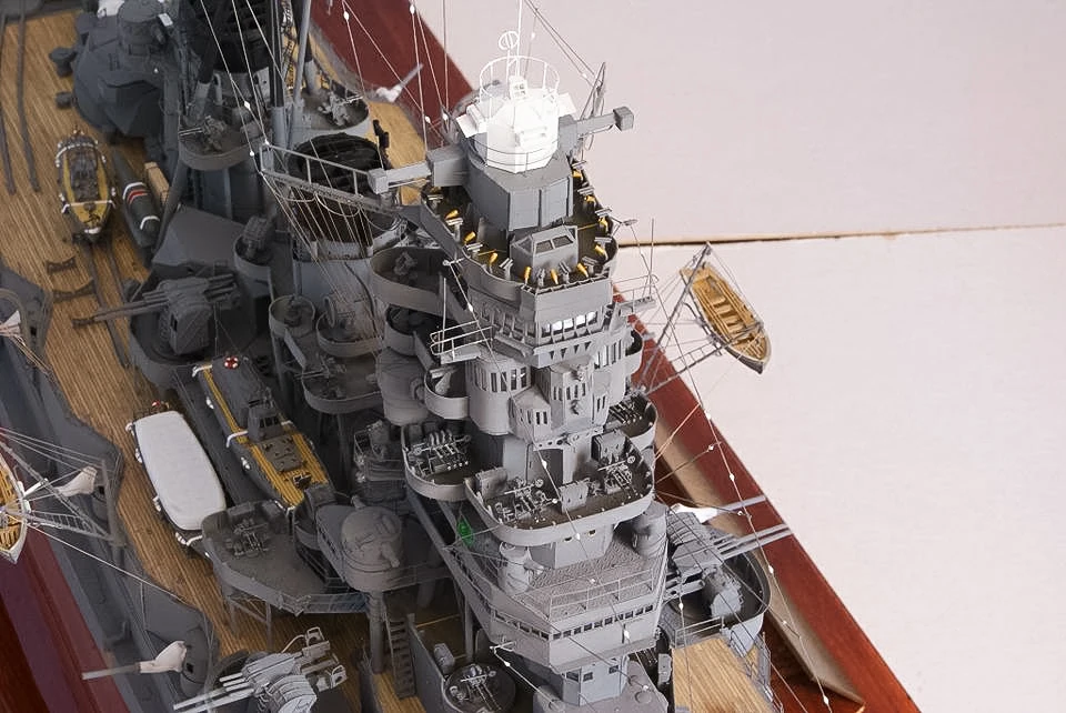 1:200 Skala WW2 Kapal Perang H - Model Kit Battleship ulasan dan harga
