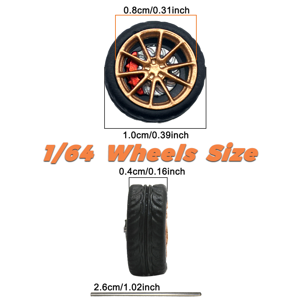 1/64 Model Ban Roda Mobil 8 Se - Model Kit Cars ulasan dan harga