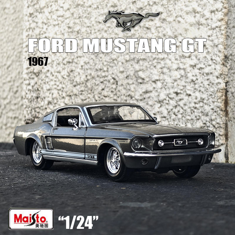 Maisto 1:24 1967 Ford Mustang  - Model Kit Mustang ulasan dan harga