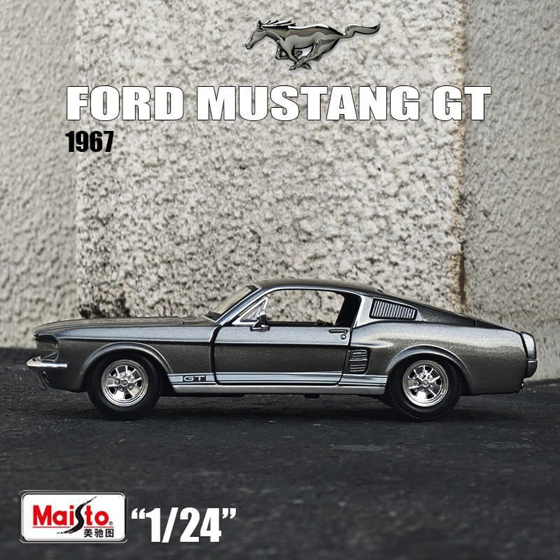 Maisto 1:24 1967 Ford Mustang  - Model Kit Mustang ulasan dan harga