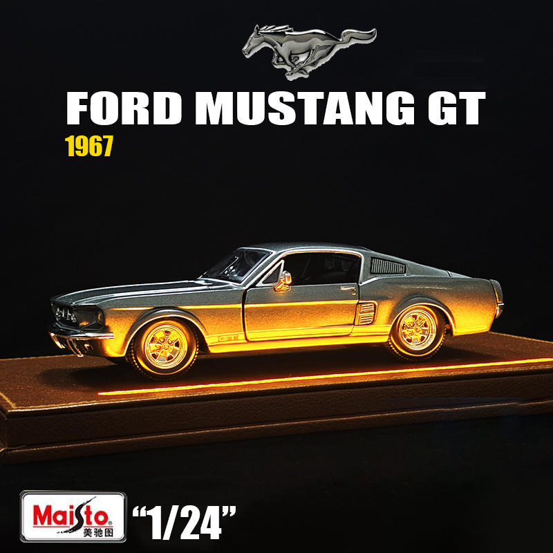 Maisto 1:24 1967 Ford Mustang  - Model Kit Mustang ulasan dan harga