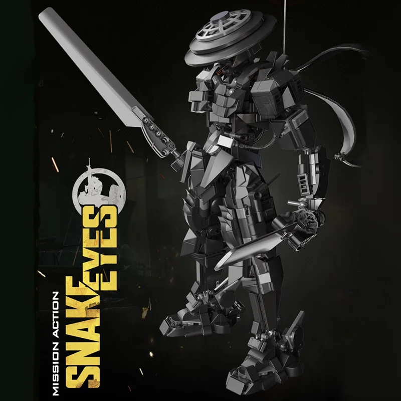 Kreatif 1053pcs Mech Ninja War - Model Kit Mecha ulasan dan harga