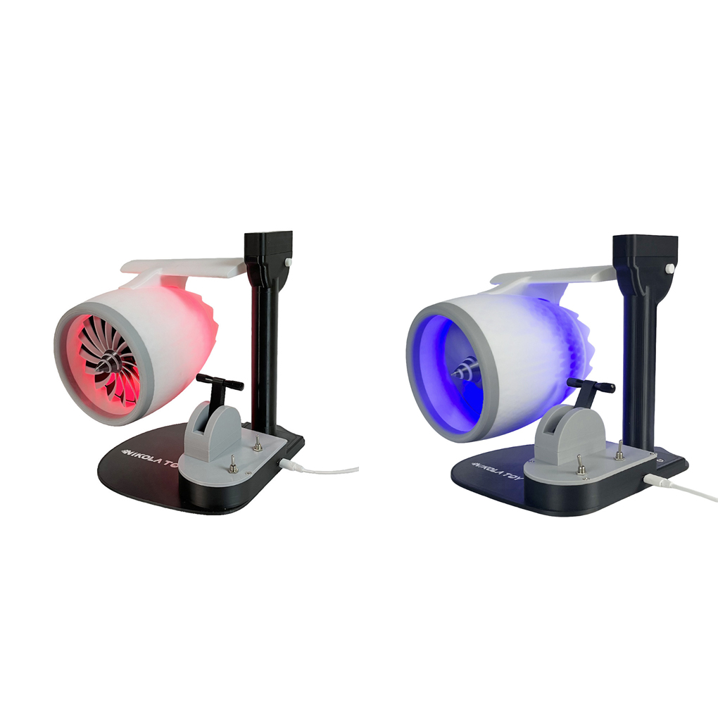 JetFan kipas mesin Desktop Tur - Model Kit Jet Engine ulasan dan harga
