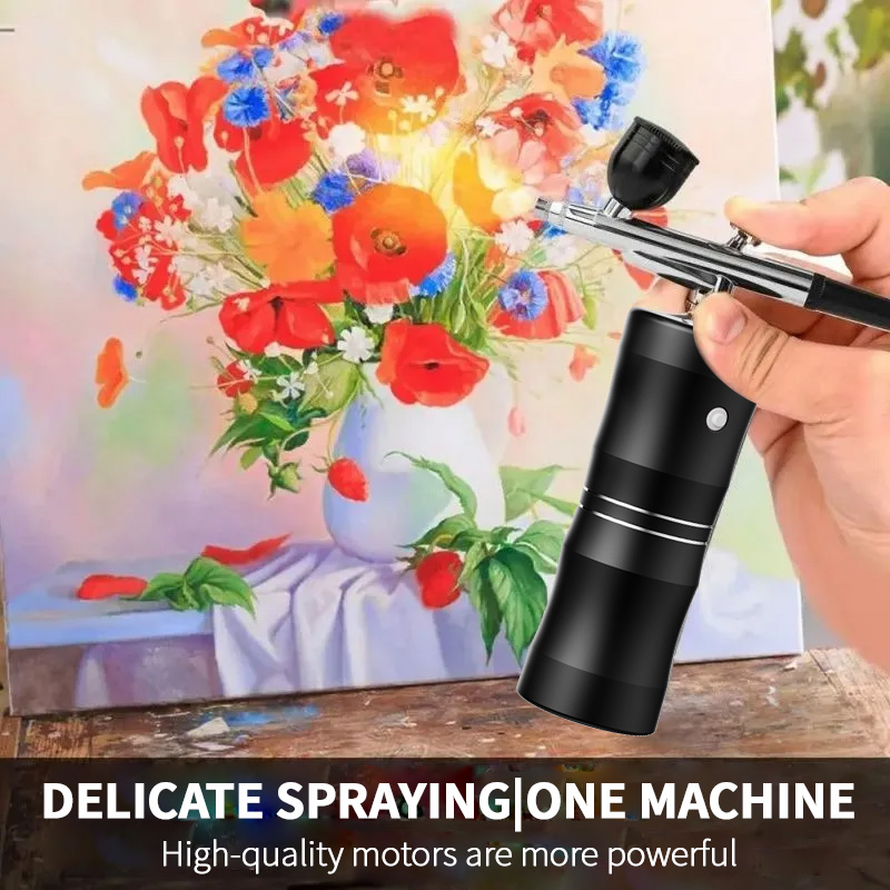 Kit Kompresor Udara Mini Sempr - Airbrush Compressor Kit ulasan dan harga